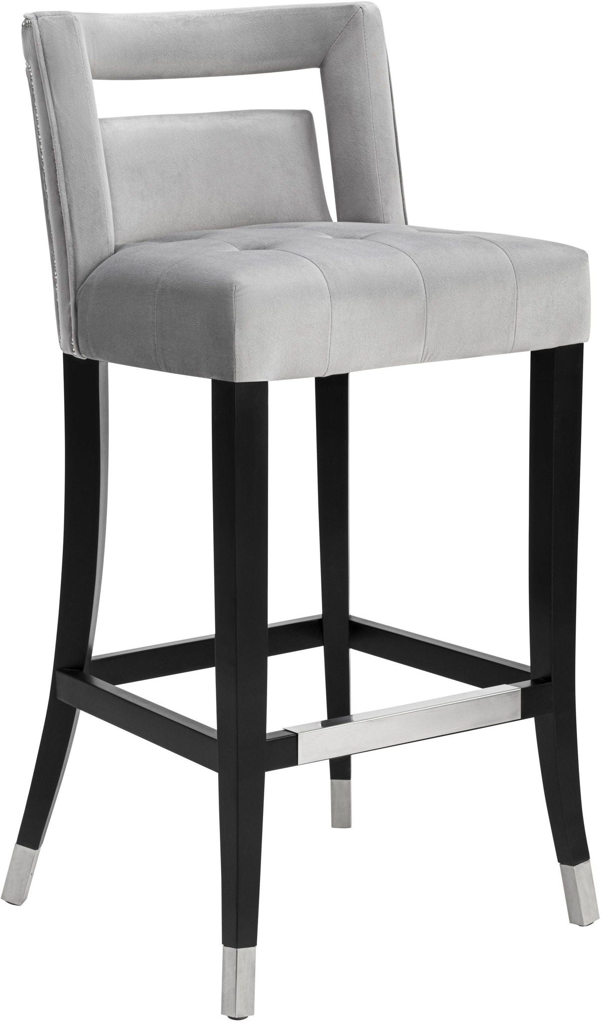 Hart - Velvet Stool - Urban Living Furniture (Los Angeles, CA)