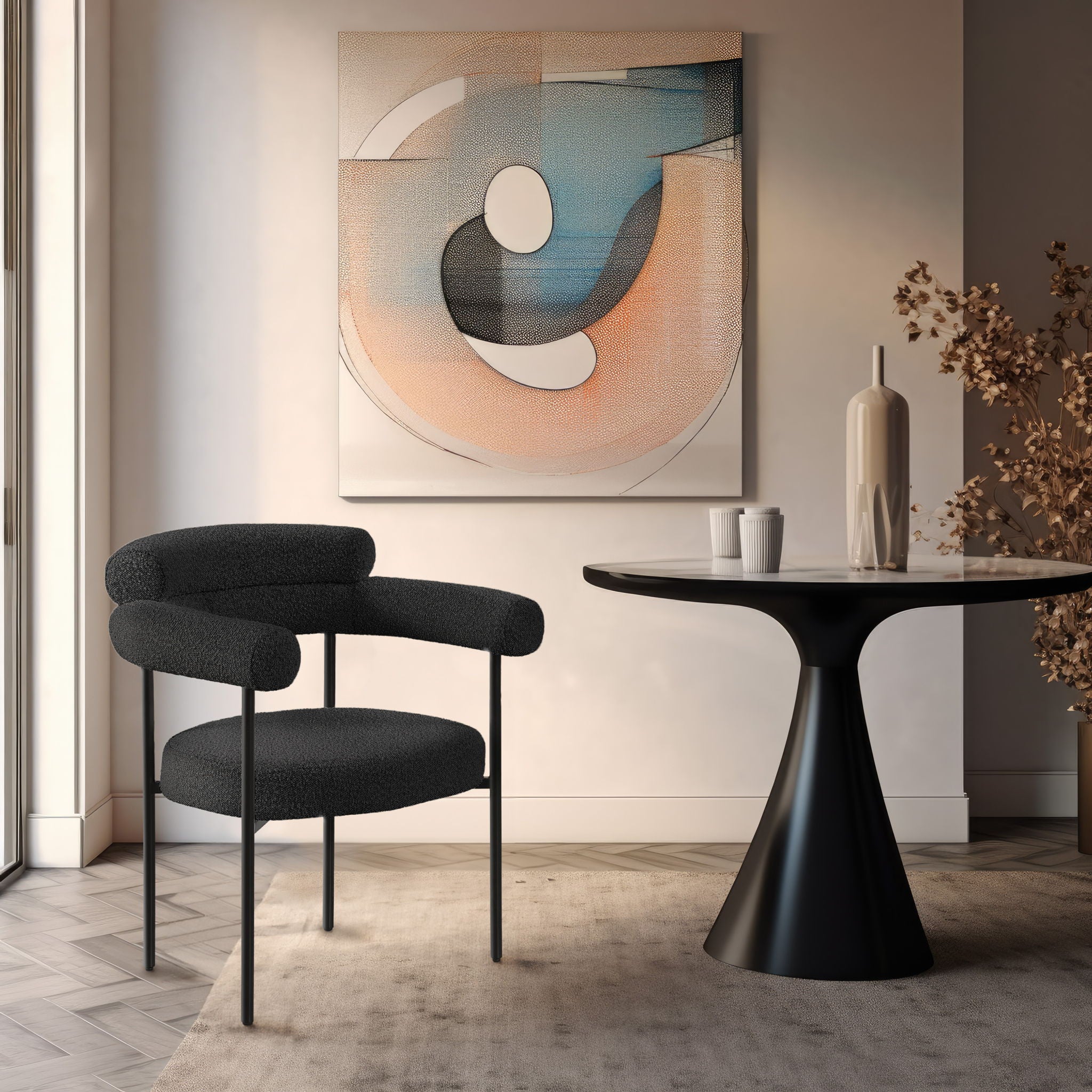 Blake - Dining Chair With Black Legs (Set of 2) - Urban Living Furniture (Los Angeles, CA)