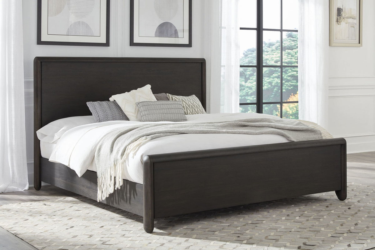 Xolani - Acacia Wood Platform Bed