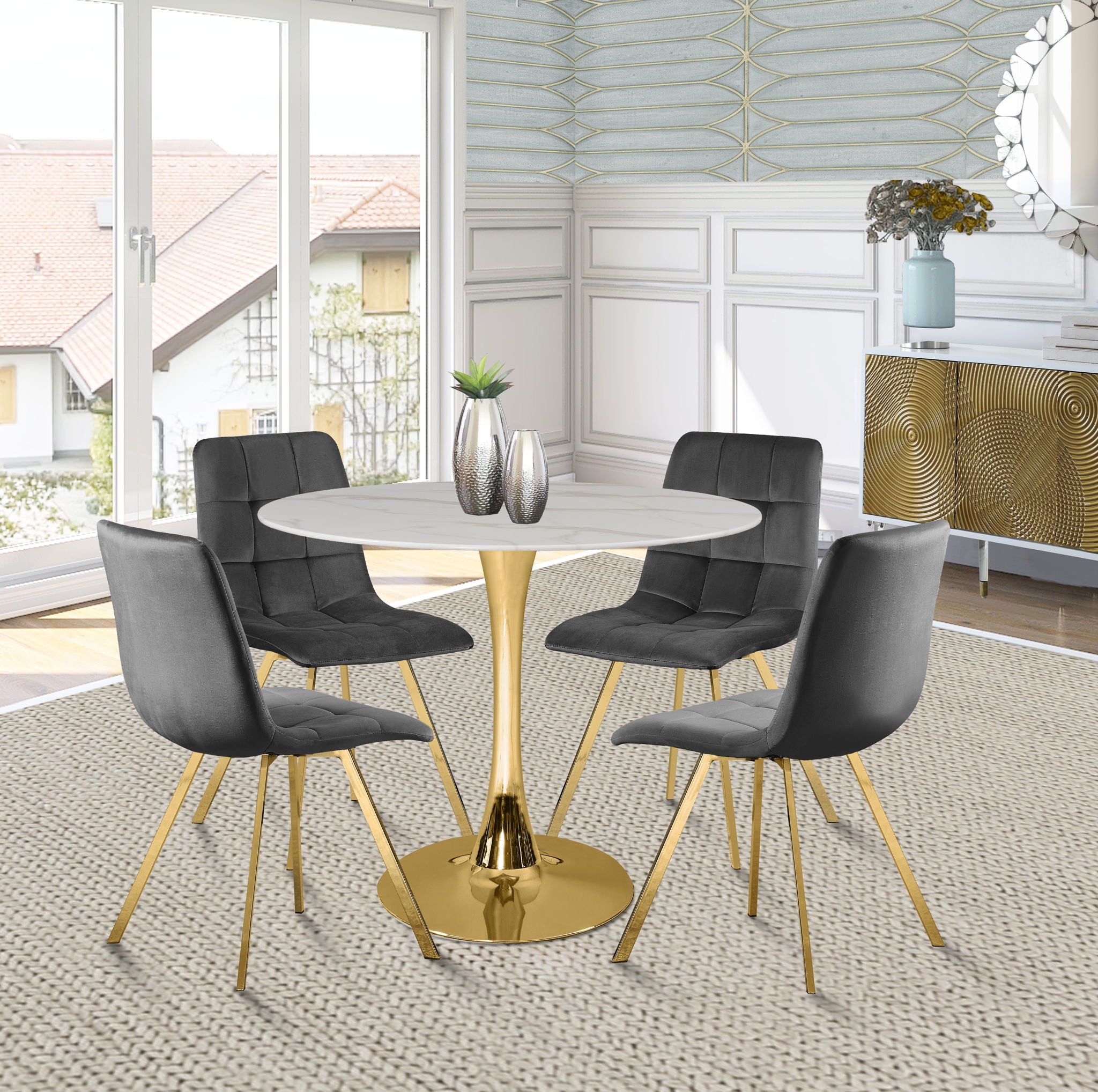Tulip - Dining Table - Urban Living Furniture (Los Angeles, CA)