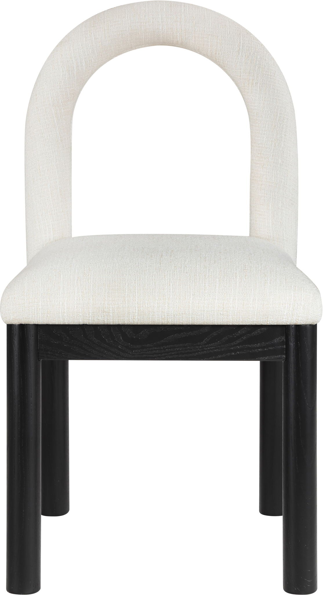Conrad - Linen Dining Chair With Black Legs - Urban Living Furniture (Los Angeles, CA)
