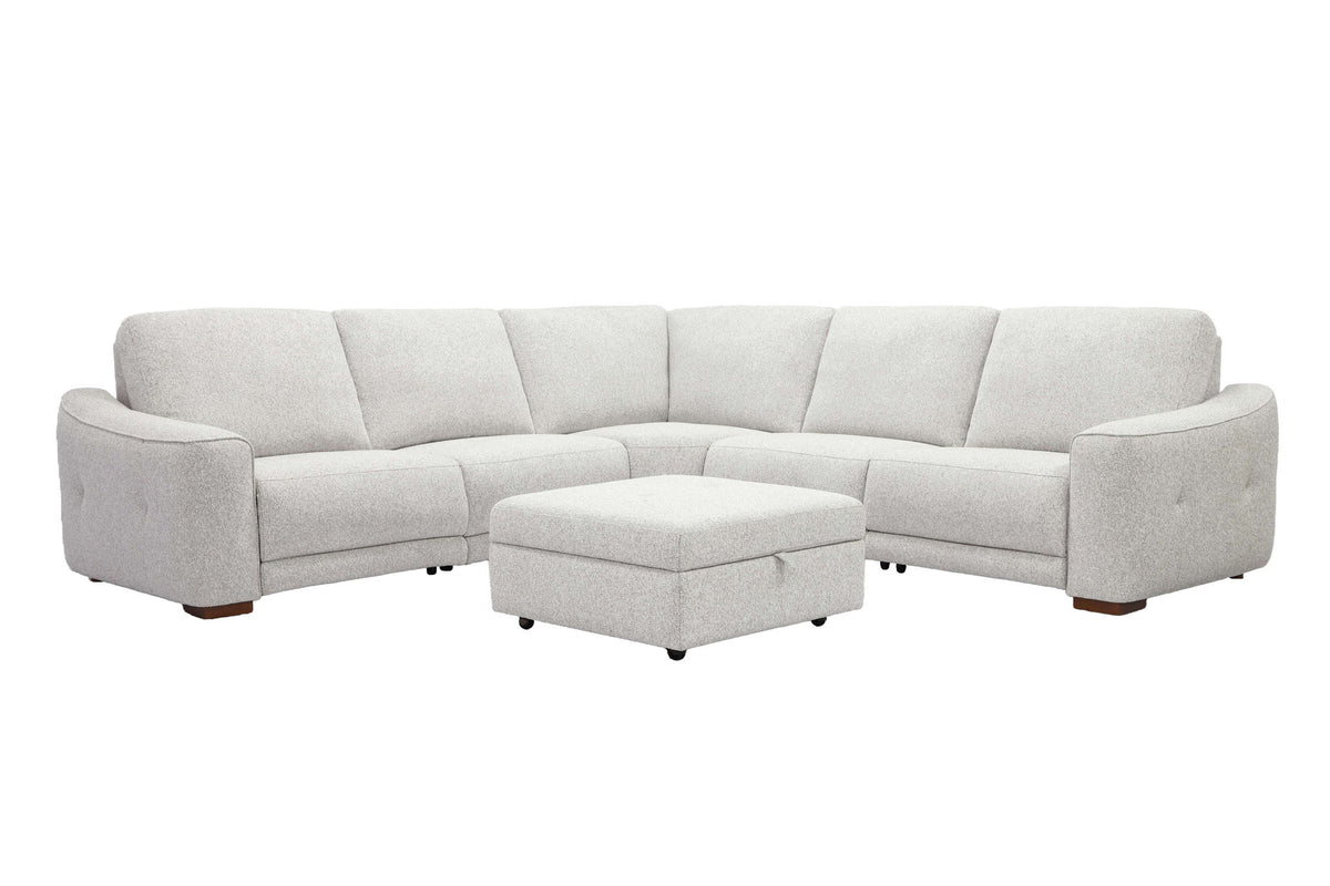 Julianna - Armless Chair - Crisp Taupe