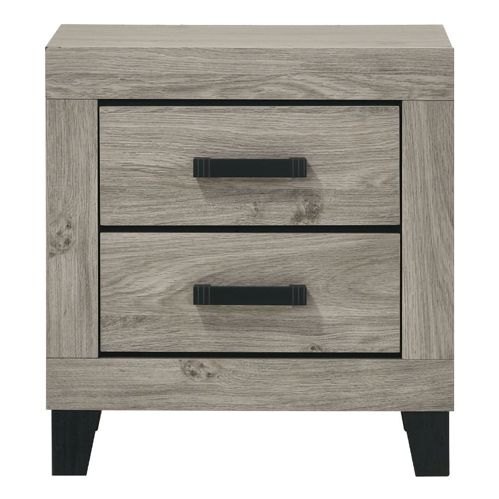 Mari - Nightstand - Light Gray Finish - Urban Living Furniture (Los Angeles, CA)