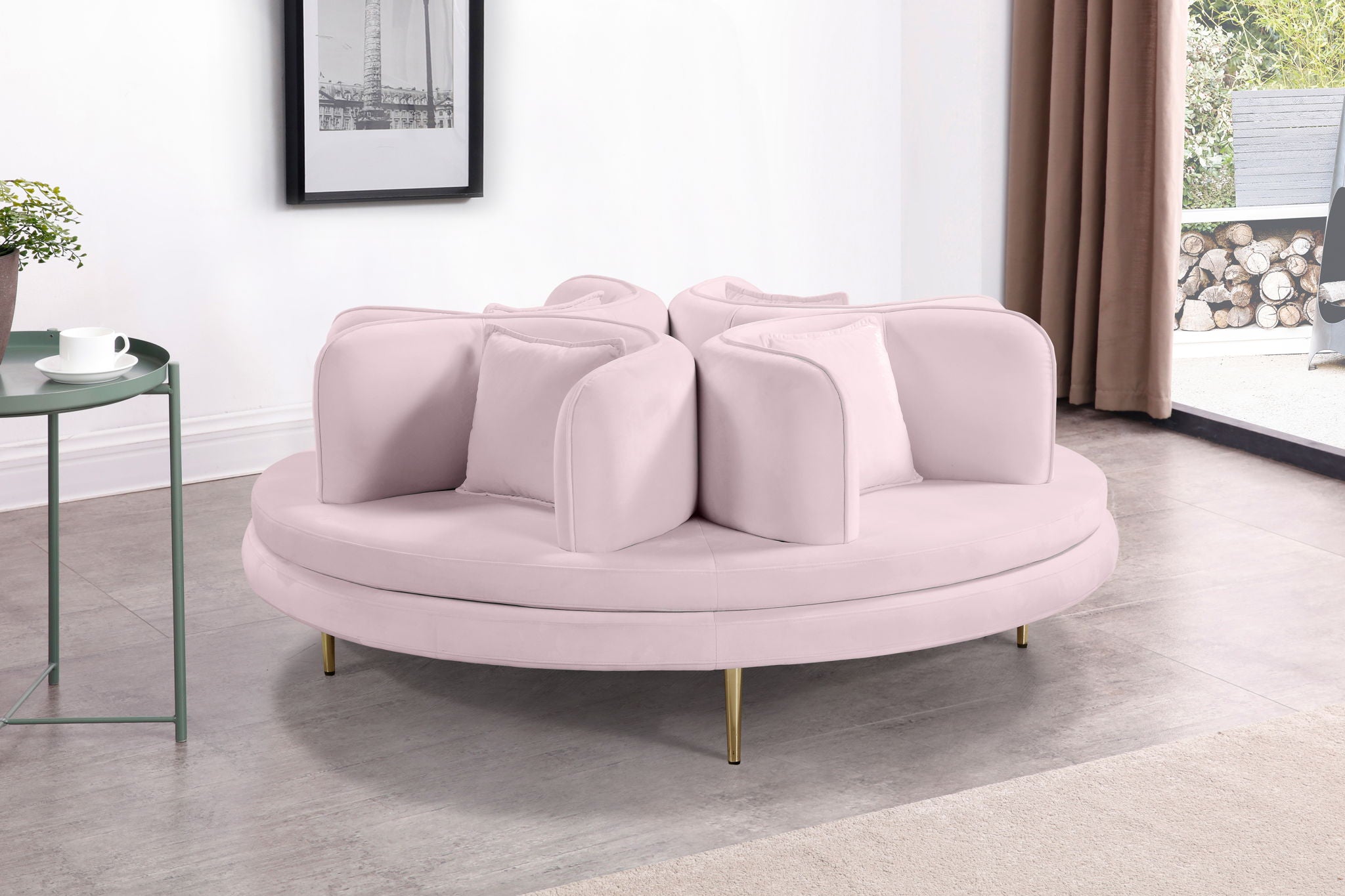 Circlet - Round Sofa Settee - Urban Living Furniture (Los Angeles, CA)