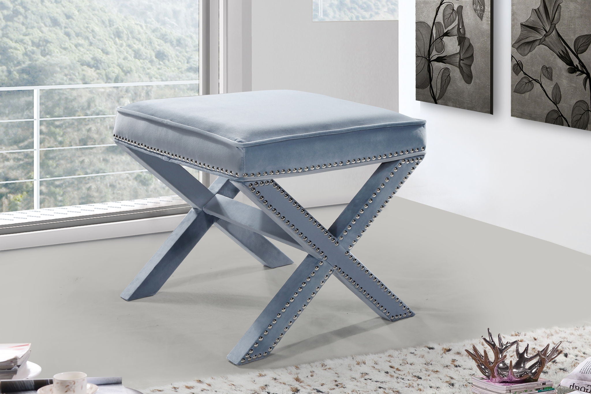 Nixon - Bench Ottoman - Urban Living Furniture (Los Angeles, CA)