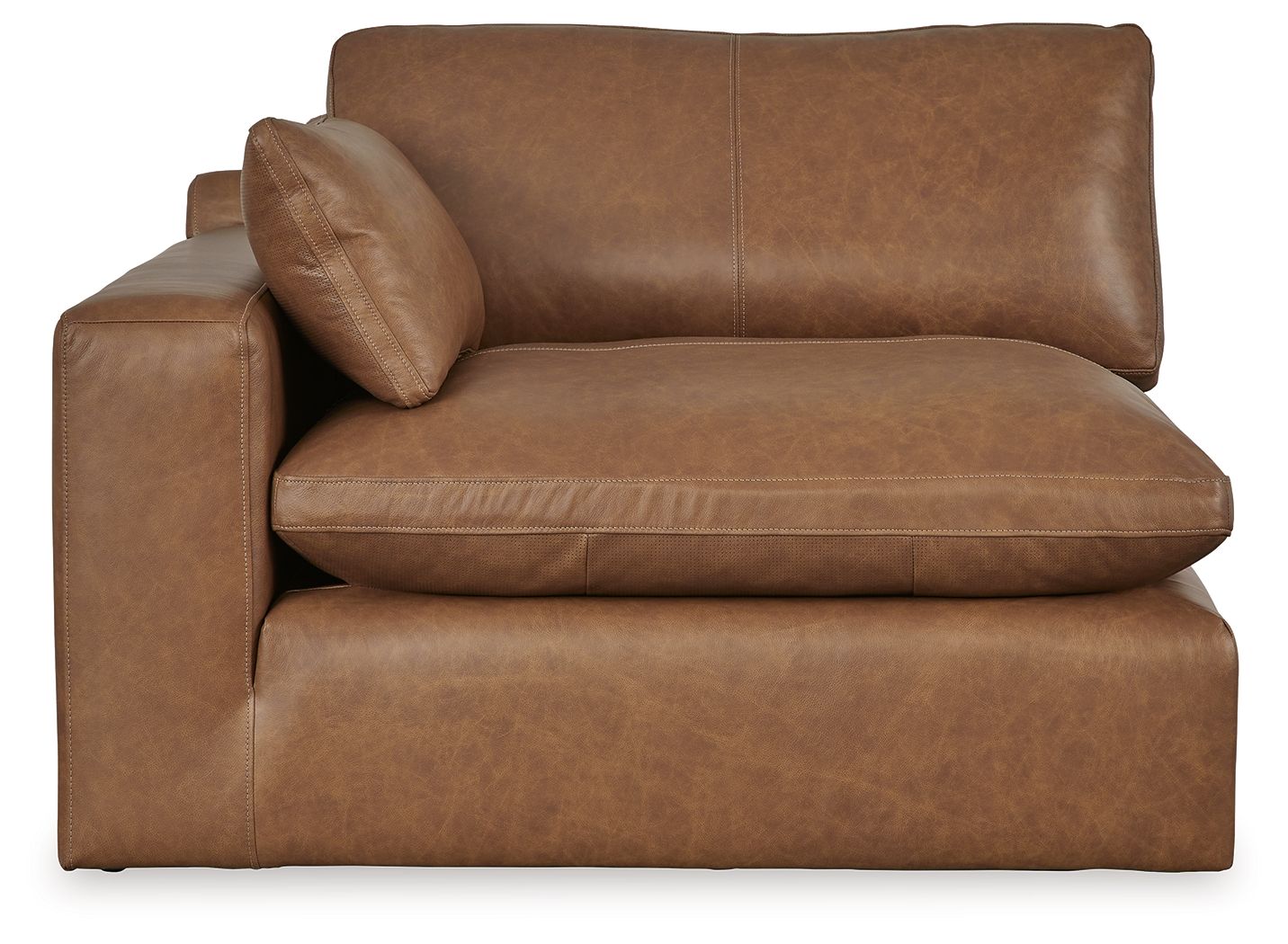 Emilia - Caramel - Laf Corner Chair - Urban Living Furniture (Los Angeles, CA)