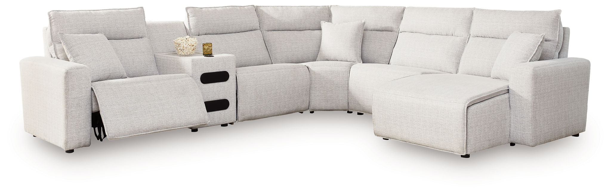 Modmax II - Reclining Sectional - Stone - Urban Living Furniture (Los Angeles, CA)