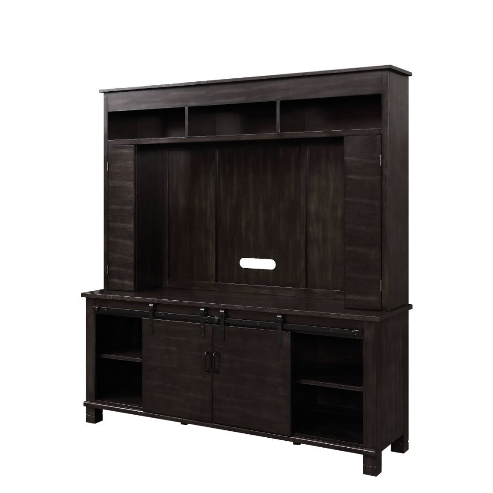 Apison - Entertainment Center (Include 91617Fir) - Espresso - Urban Living Furniture (Los Angeles, CA)