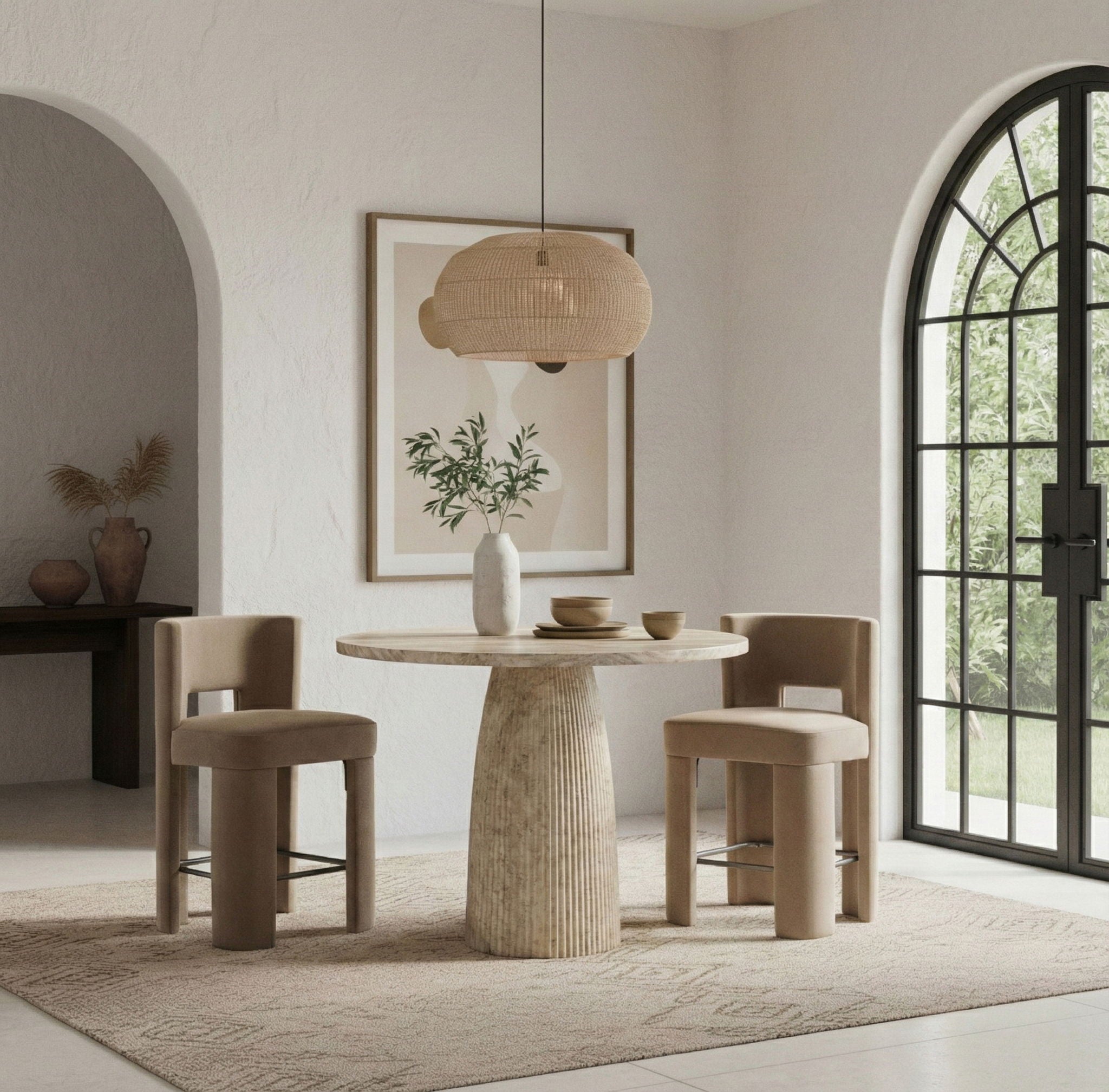 Venosa - Traverine Table - Urban Living Furniture (Los Angeles, CA)