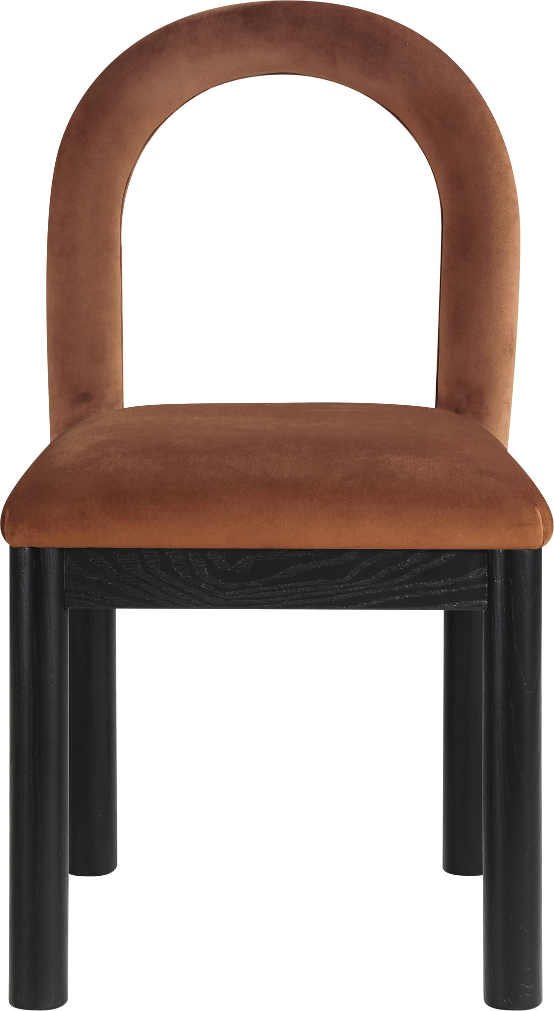 Conrad - Velvet Dining Chair With Black Legs - Urban Living Furniture (Los Angeles, CA)