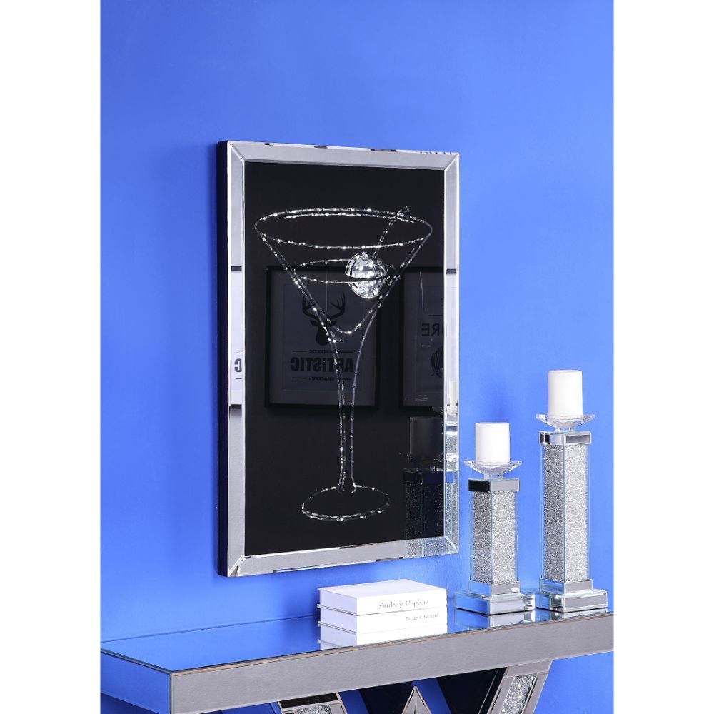 Talisha - 35" Wall Art - Mirrored - Urban Living Furniture (Los Angeles, CA)