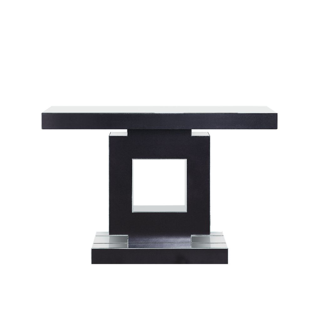 Noralie - Rectangular Console Table - Mirrored & Faux Diamonds - Urban Living Furniture (Los Angeles, CA)