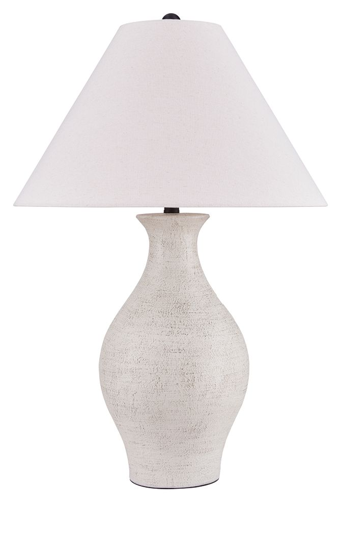 Ashbend - Ceramic Table Lamp - Antique White - Urban Living Furniture (Los Angeles, CA)