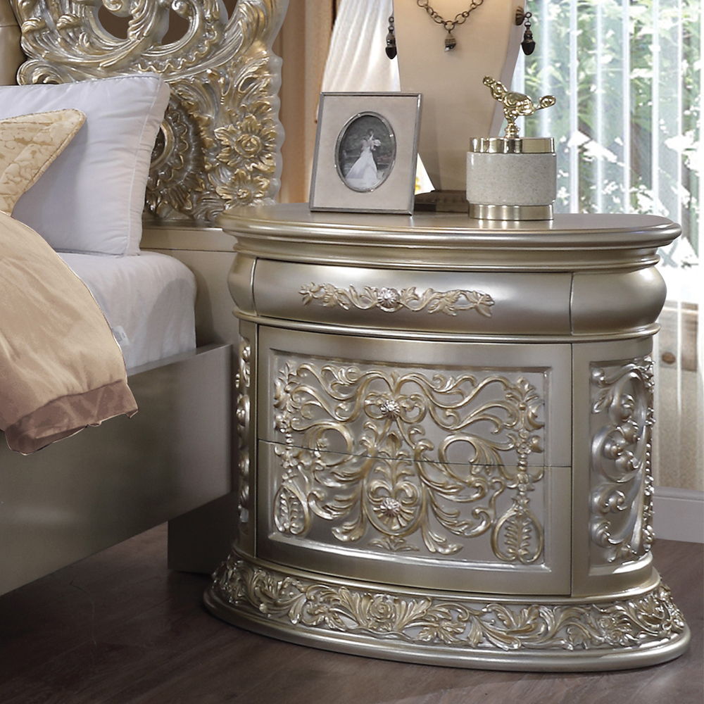 Sorina - Nightstand - Antique Gold - Urban Living Furniture (Los Angeles, CA)