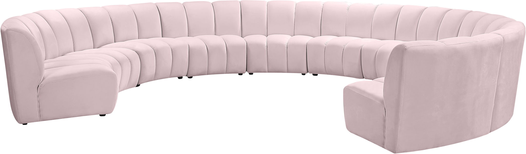Infinity - 10 Piece Velvet Modular Sectional - Urban Living Furniture (Los Angeles, CA)