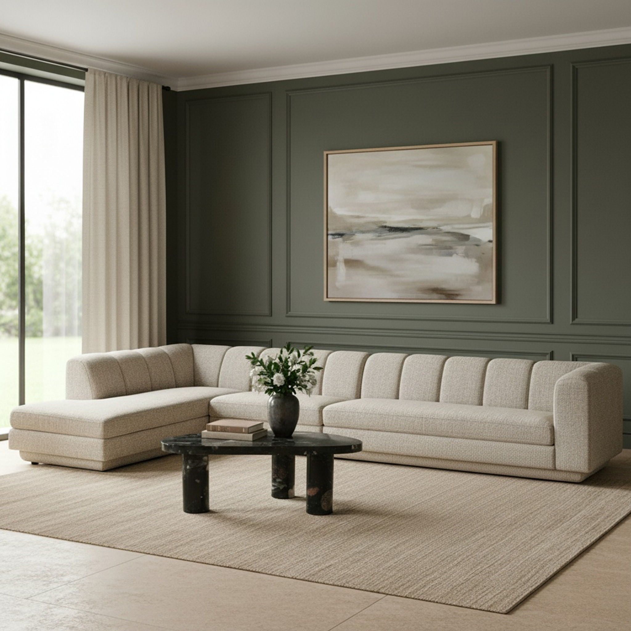 Modari - Sectional - Beige - Urban Living Furniture (Los Angeles, CA)