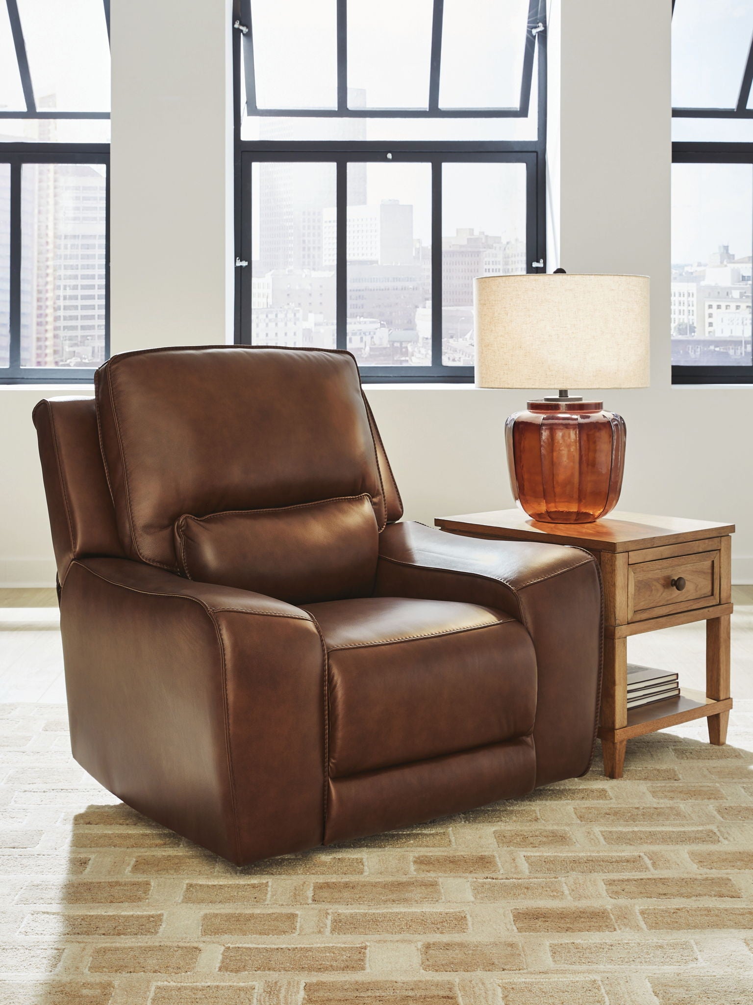 DeepWakes - Power Recliner With Adjustable Headrest - Urban Living Furniture (Los Angeles, CA)