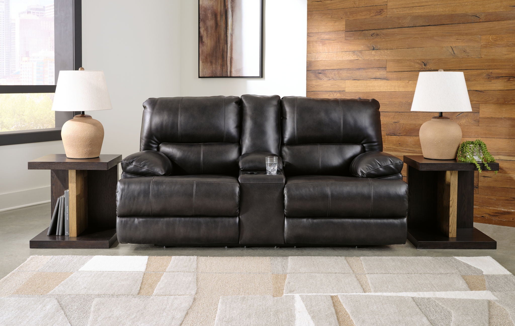 Mountainous - Eclipse - Power Reclining Loveseat With Console /Adj Headrest - Urban Living Furniture (Los Angeles, CA)