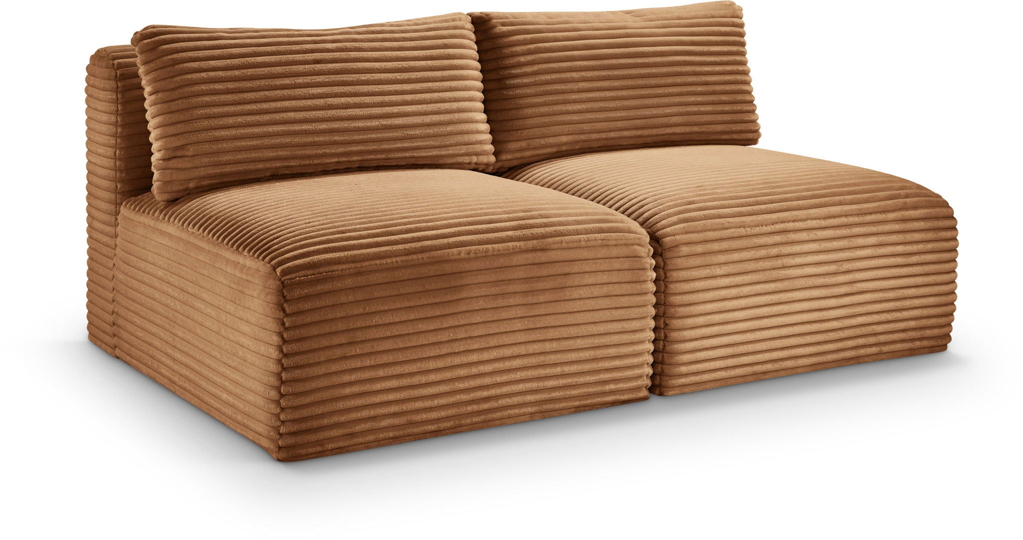 Shaggy - Fabric 2 Seat Modular Armless Sofa - Urban Living Furniture (Los Angeles, CA)