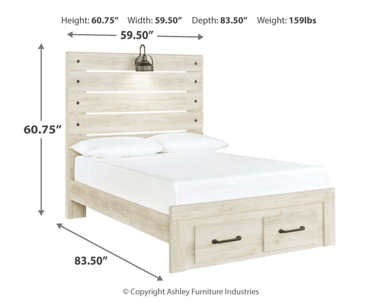 Cambeck - Panel Bed - Urban Living Furniture (Los Angeles, CA)