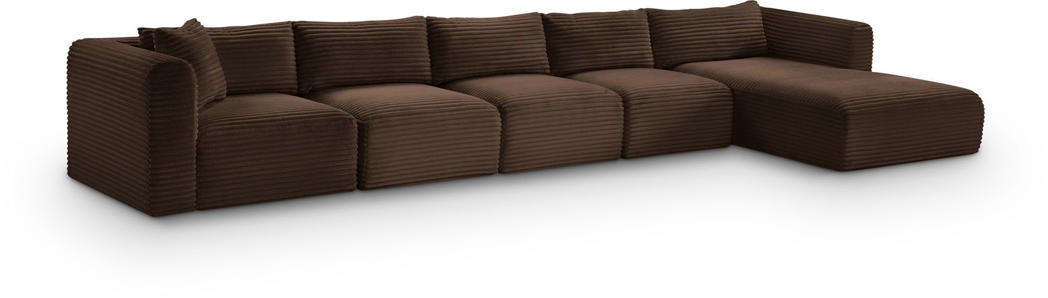 Shaggy - 5 Piece Modular Sectional With Chaise - Urban Living Furniture (Los Angeles, CA)
