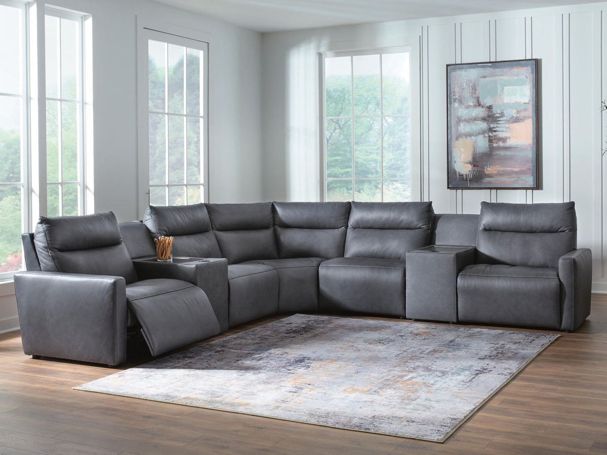 ModZ - 7 Piece Power Reclining Sectional