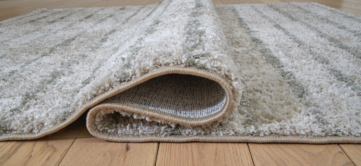 Laddway - 5' x 7' Rug - Cream / Green - Urban Living Furniture (Los Angeles, CA)