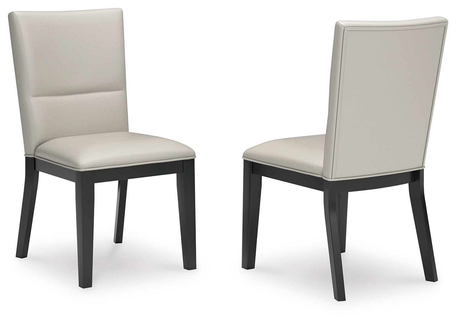 Glinari - Taupe / Black - Dining Upholstered Side Chair (Set of 2) - Urban Living Furniture (Los Angeles, CA)