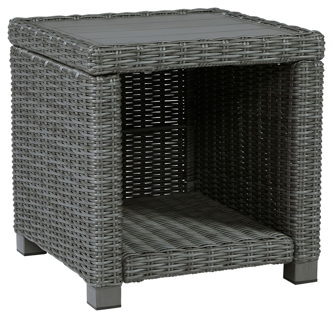 Elite Park - Gray - Square End Table - Urban Living Furniture (Los Angeles, CA)
