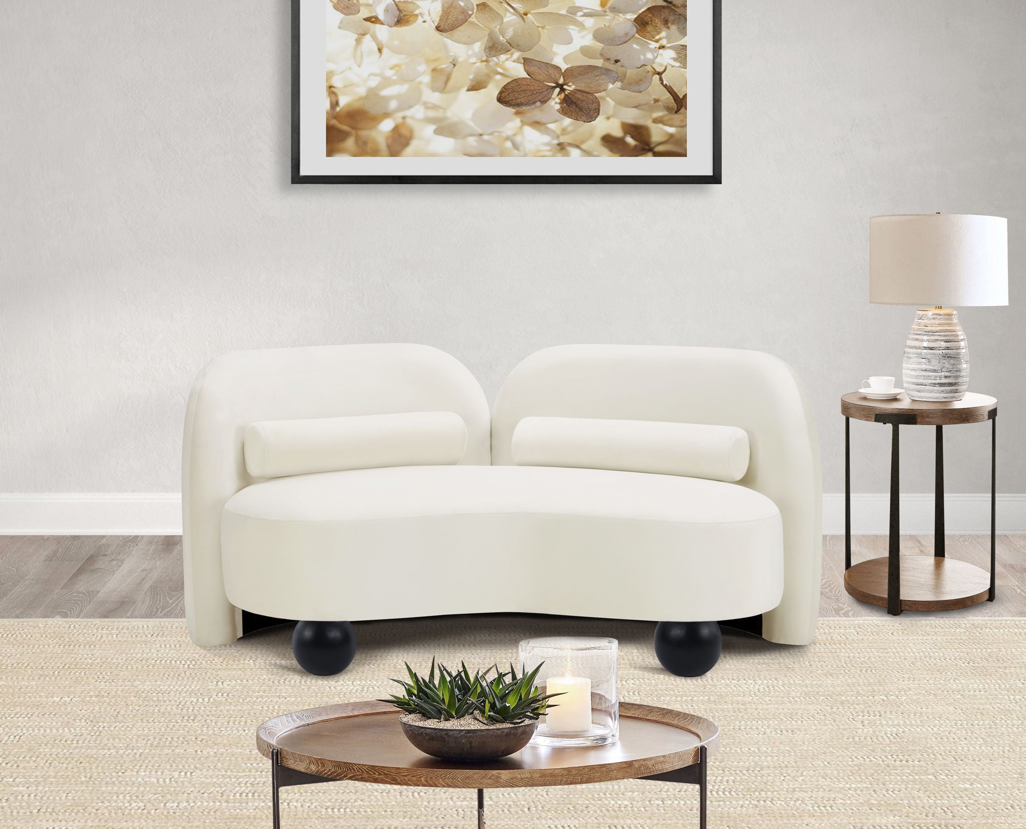 Daphne - Velvet Loveseat - Urban Living Furniture (Los Angeles, CA)