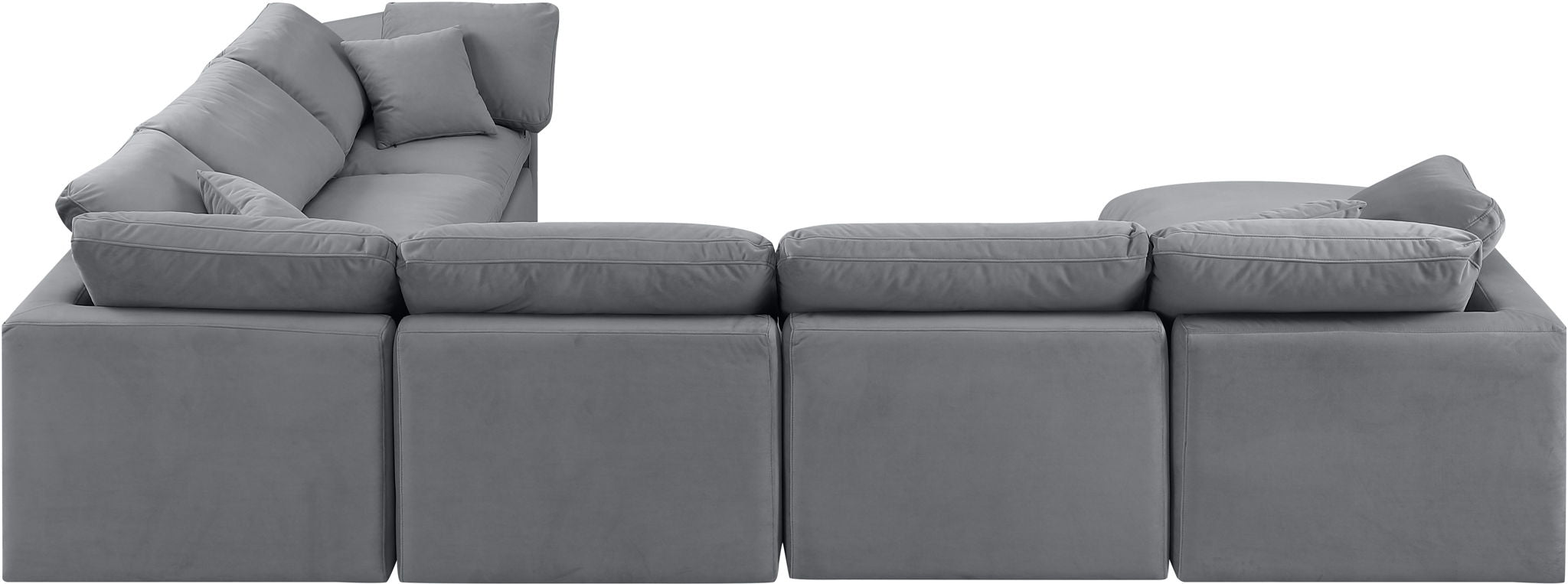 Indulge - Velvet 7 Piece Modular Sectional - Urban Living Furniture (Los Angeles, CA)