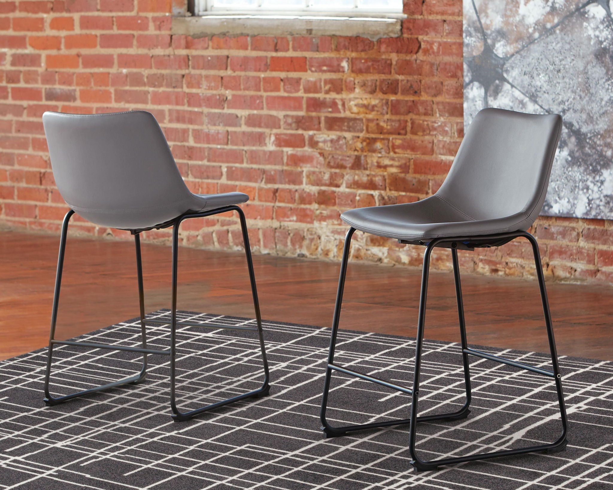 Centiar - Upholstered Barstool (Set of 2) - Urban Living Furniture (Los Angeles, CA)