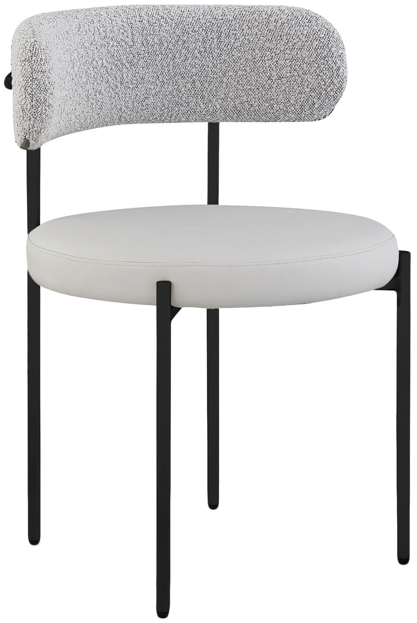 Beacon - Faux Leather Dining Chair With Black Legs (Set of 2) - Urban Living Furniture (Los Angeles, CA)