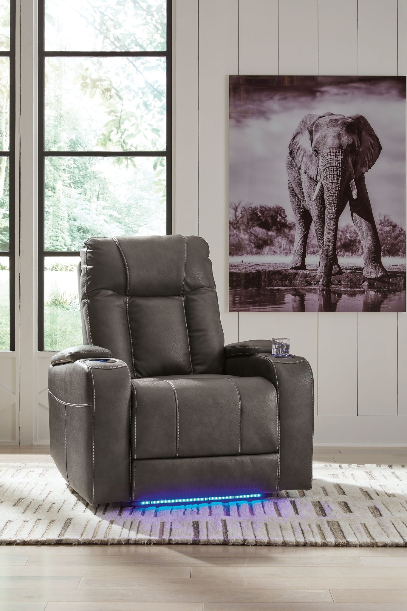 Feazada - Power Recliner With Adj Headrest - Urban Living Furniture (Los Angeles, CA)