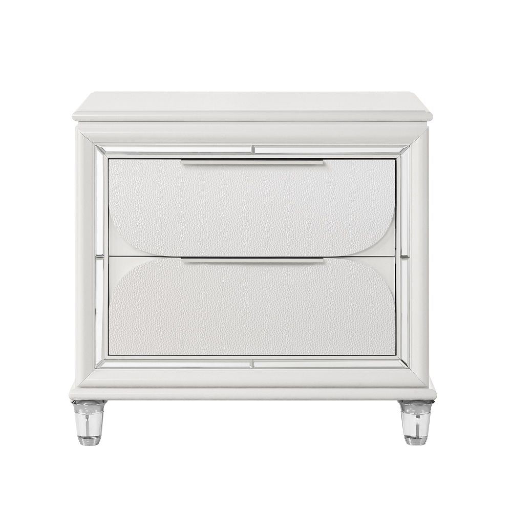 Tarian - Nightstand - Pearl White - Urban Living Furniture (Los Angeles, CA)
