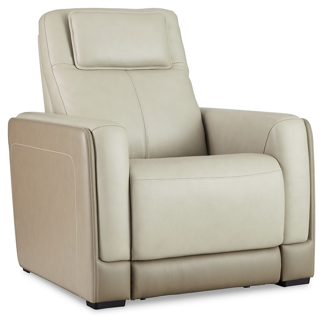 Battleville - Almond - PWR Recliner/Adj Headrest - Urban Living Furniture (Los Angeles, CA)
