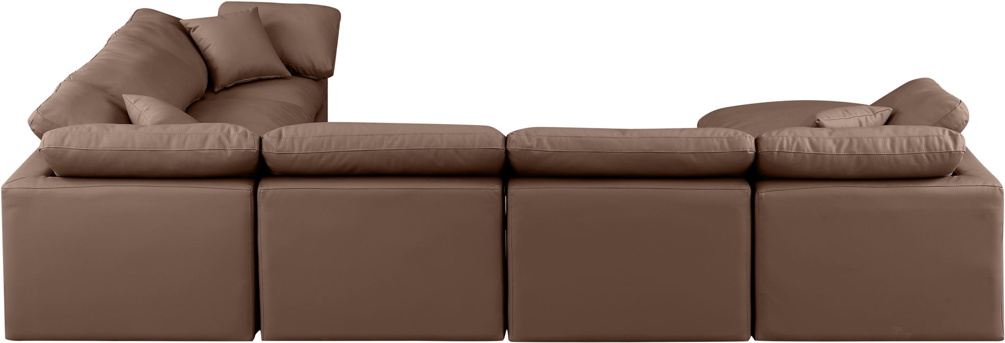 Indulge - Faux Leather 7 Piece Modular Sectional - Urban Living Furniture (Los Angeles, CA)