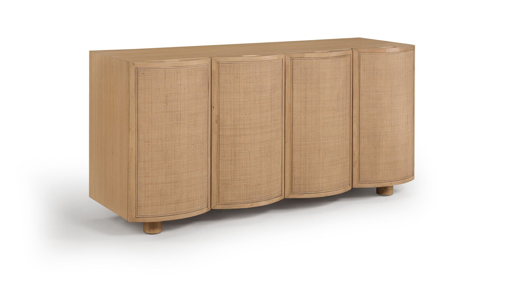Norin - Solid Wood And Oak Veneer Sideboard/Buffet - Urban Living Furniture (Los Angeles, CA)