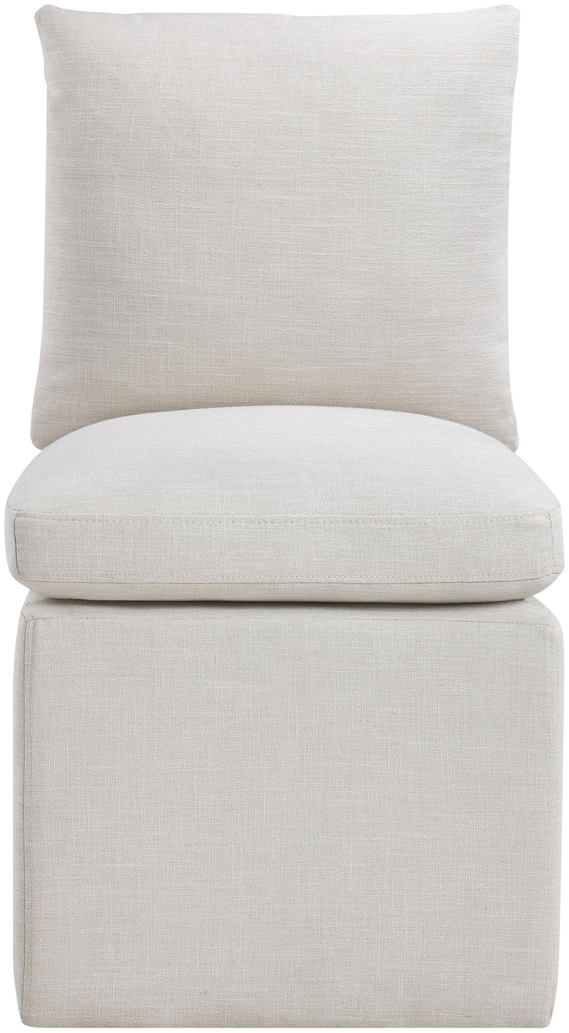 Nelori - Linen Textured Performance Fabric Upholstered Dining Chair (Set of 2) - Urban Living Furniture (Los Angeles, CA)