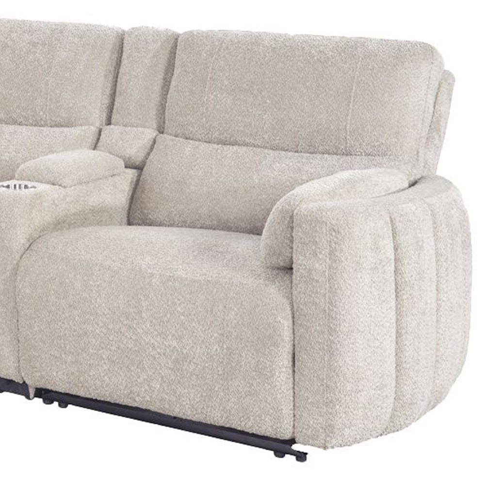 Modesto - Power Right Arm Facing Recliner - Buttercream