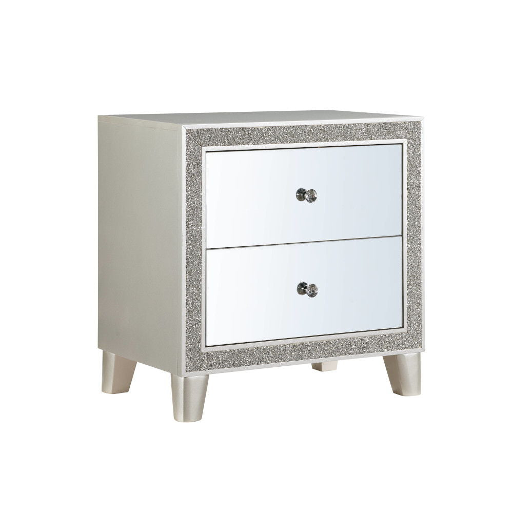 Sliverfluff - Nightstand - Mirrored & Champagne - Urban Living Furniture (Los Angeles, CA)