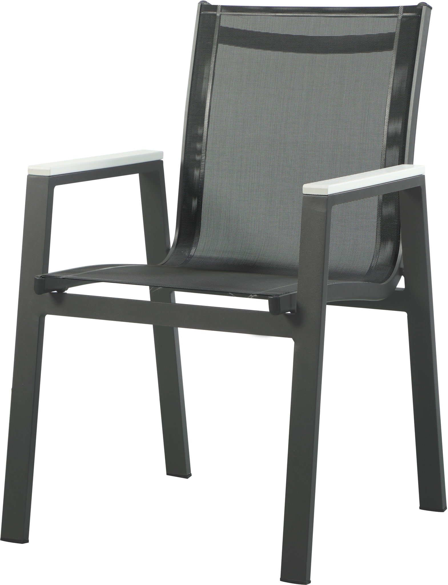 Nizuc - Outdoor Patio Dining Arm Chair With Gray Frame (Set of 2) - Urban Living Furniture (Los Angeles, CA)