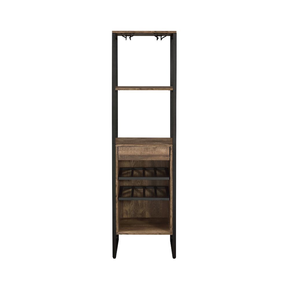 Narik - Wine Rack - Weathered Oak - Urban Living Furniture (Los Angeles, CA)