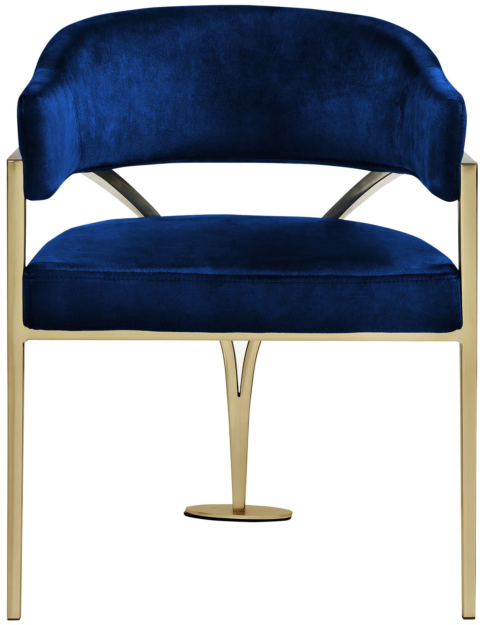 Madelyn - Dining Chair (Set of 2) - Brushed Brass - Urban Living Furniture (Los Angeles, CA)