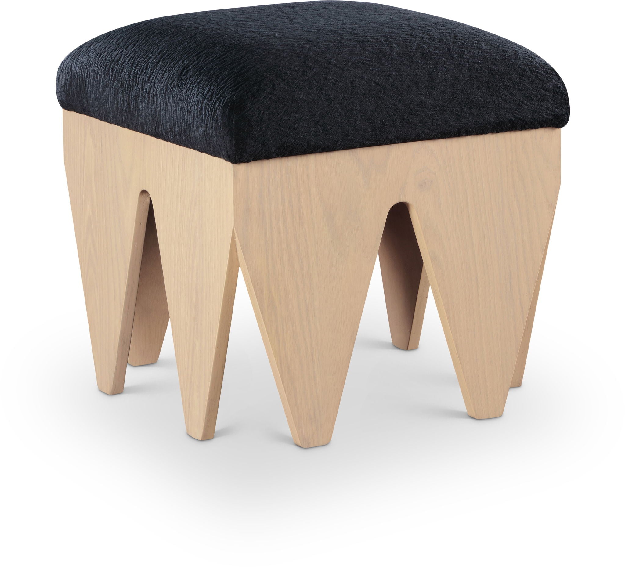 Altair - Fabric Bench - Light Brown Base - Urban Living Furniture (Los Angeles, CA)