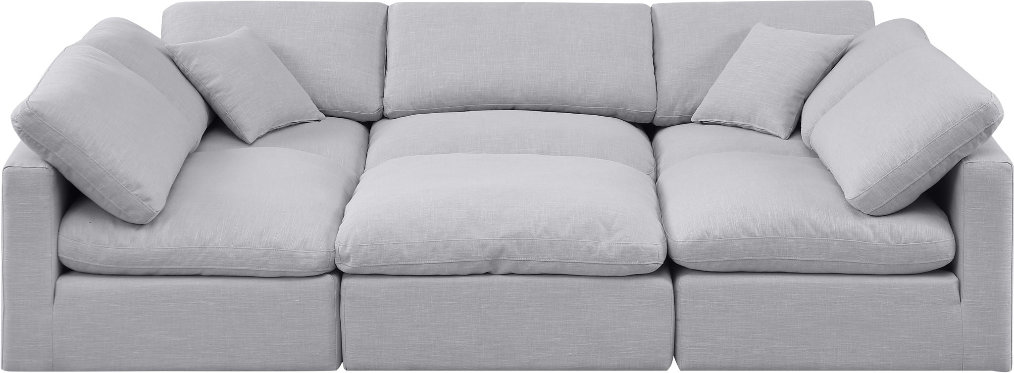Indulge - Linen 6 Piece Modular Sectional - Urban Living Furniture (Los Angeles, CA)