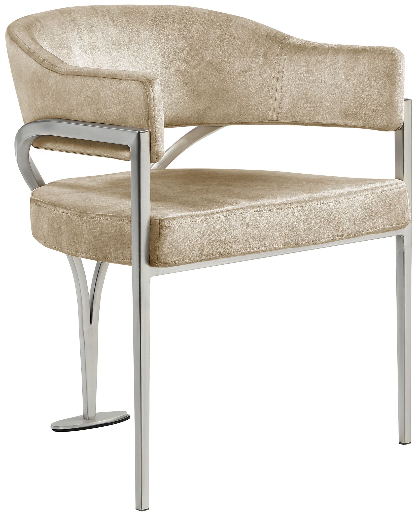 Madelyn - Dining Chair (Set of 2) - Beige - Fabric - Urban Living Furniture (Los Angeles, CA)