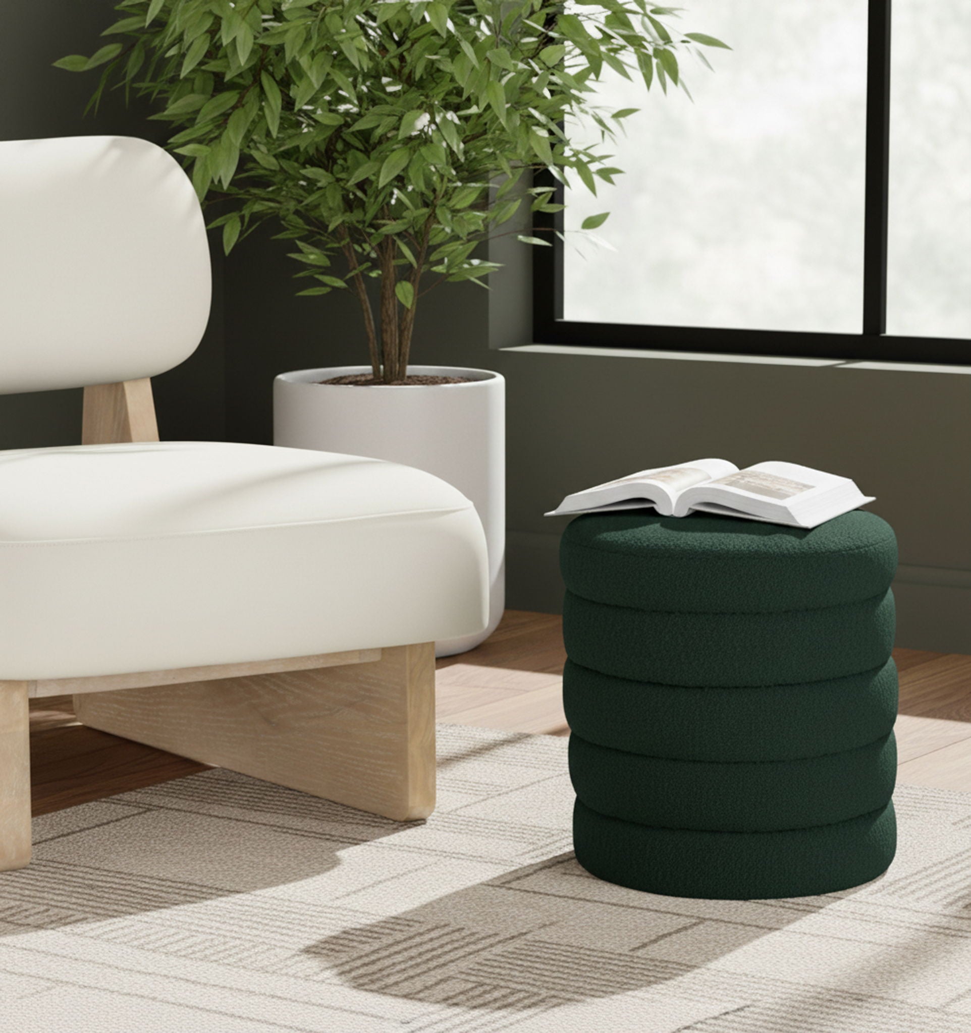 Aphia - Ottoman, Stool - Urban Living Furniture (Los Angeles, CA)