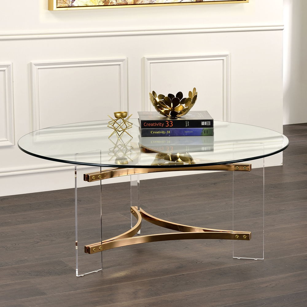 Sosi - Coffee Table - Gold - Urban Living Furniture (Los Angeles, CA)
