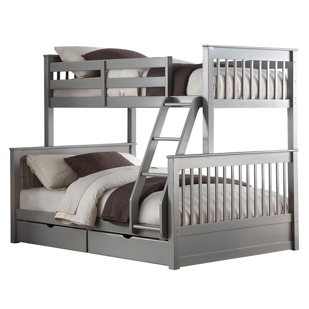 Haley II - Twin Over Full Bunk Bed With Storage - Urban Living Furniture (Los Angeles, CA)